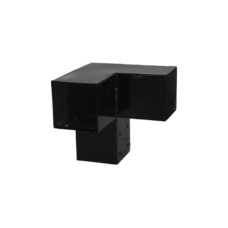 CUBIC Eckbeschlag Doppel RAL 9005 Schwarz Neu Im Sortiment